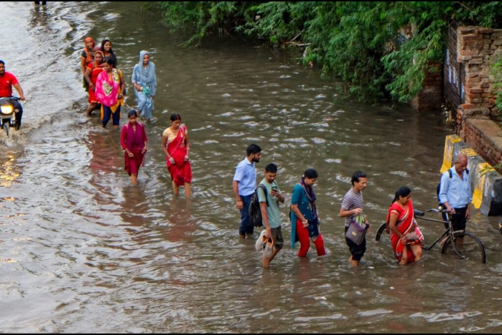 'Swimming Pool': Gurugram Citizens Blast Authorities Over Waterlogging After Heavy Rains