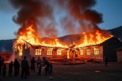 One Student Charred To Death After Arunachal Pradesh School Catches Fire, 3 Others Injured