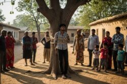 Odisha Man Tied To Tree, Beaten, Left Overnight By In-Laws Over Domestic Dispute