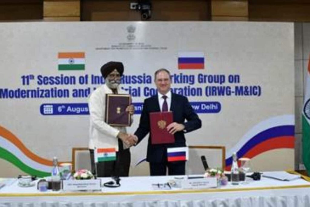 India, Russia Hold 11th Working Group Meet, Sign Protocol To Boost Industrial Cooperation