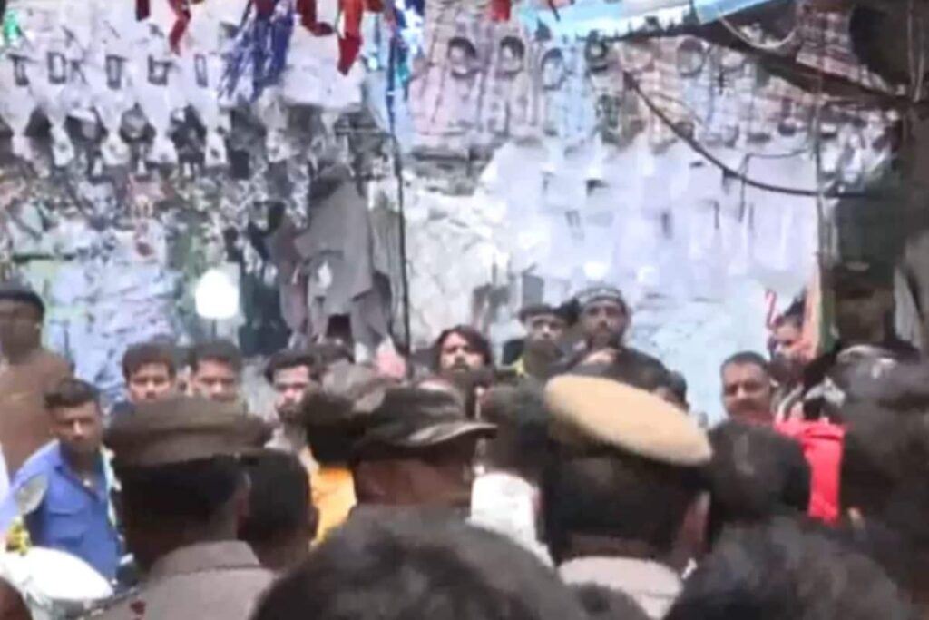 Chaos Breaks Out At Delhi CM Rekha Gupta’s First Public Event Since Attack