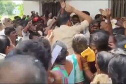Telangana Cop Sparks Row After Slapping Farmer Amid Urea Shortage Protest | Video