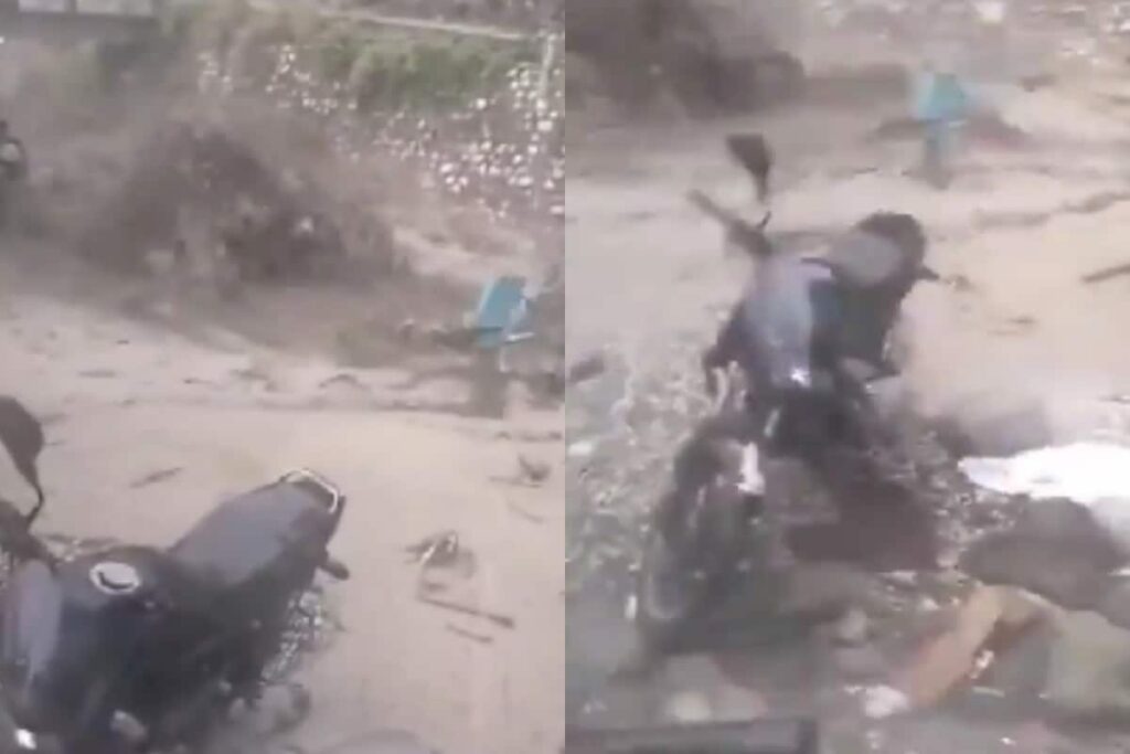 Another Cloudburst Hits Uttarakhand's Uttarkashi, Muddy Water Enters Houses | Video