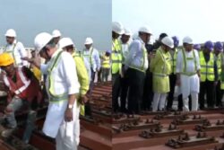 'Really Good Progress': Vaishnaw Inspects Bullet Train Project Work, Says 'Unique' Tech In Focus