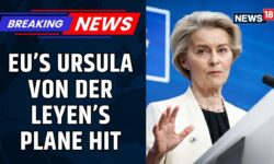EU President Ursula Von Der Leyen's Plane Hit By Suspected Russian GPS Interference | News18