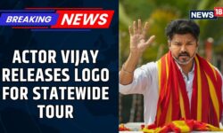 Actor Vijay Releases Logo For Statewide Tour, Which Is To Kickstart Tomorrow | News18