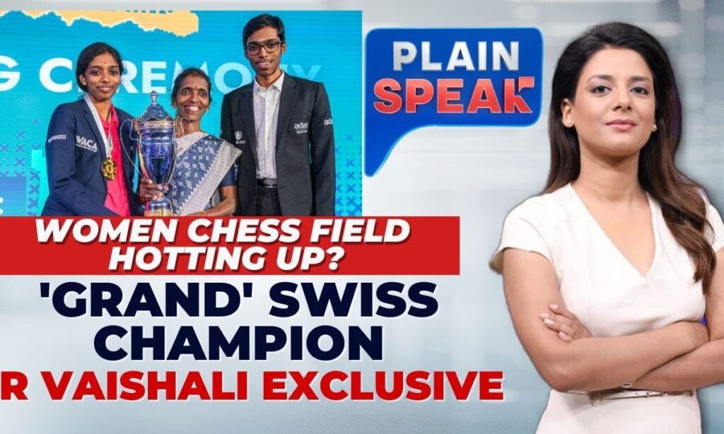 R Vaishali Scripts History, Becomes 1st Player To Defend Grand Swiss Title | #plainspeak | News81