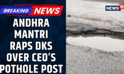 'Don't Dismiss Grievances': Andhra Minister Raps DKS Over CEO's Potholes Post | Bengaluru Potholes