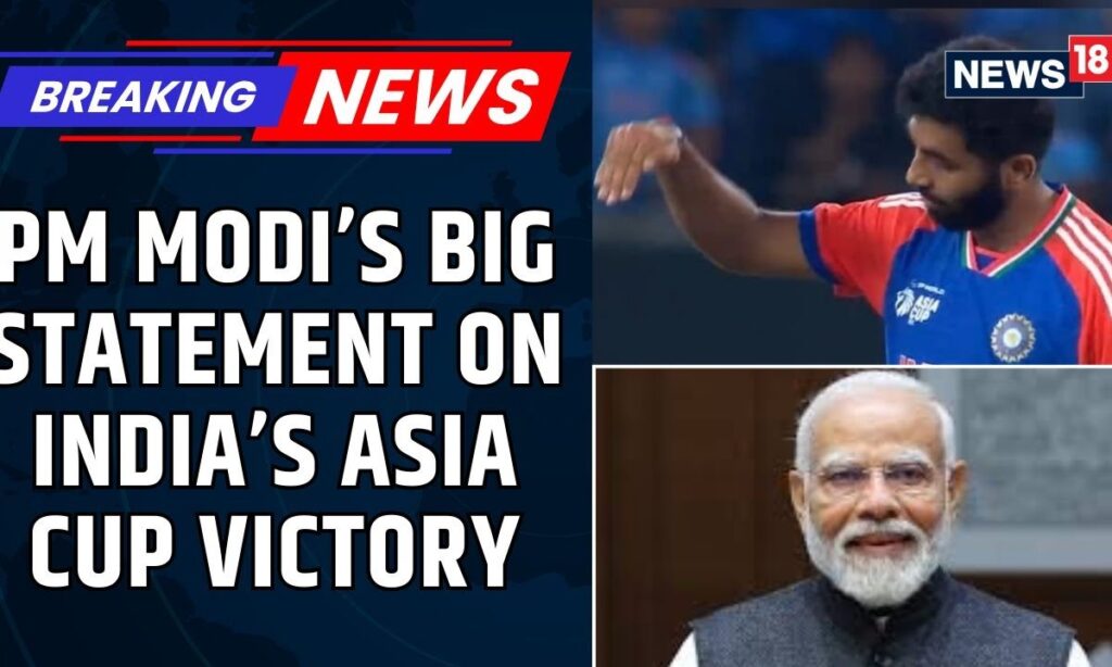 "Operation Sindoor On Games Field," Tweets PM Modi After India Beat Pakistan In Asia Cup Final