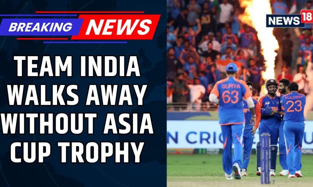 Asia Cup 2025: Indian Cricket Team Refuses to Collect Medals And Trophy From Mohsin Naqvi | News18