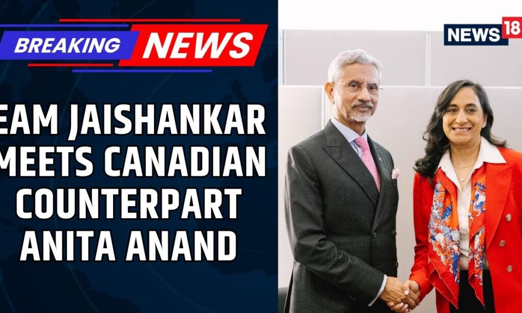 EAM S Jaishankar Meets Canadian Counterpart Anita Anand In New York | "Appointment Welcomed" |News18