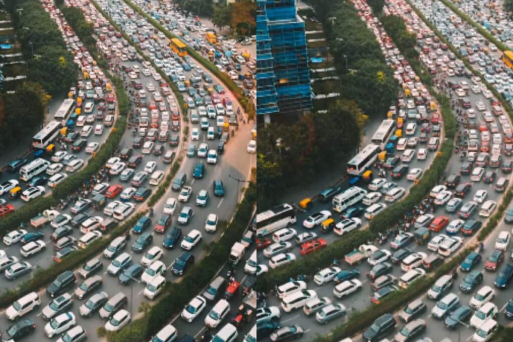 Gurugram Traffic Chaos Likely Today As IMD Issues Orange Alert; Schools, Offices Shut