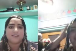 Woman Protests AAP MLA’s Arrest On Live Stream, Husband Threatens: ‘Close This Or I’ll Choke You’