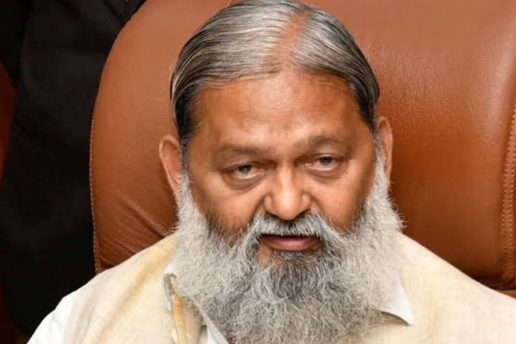 'Parallel BJP In Ambala': Anil Vij's Claim Sparks Buzz Of Internal Rift In Haryana