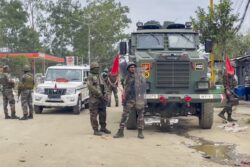 Two Detained, Van Used For Deadly Ambush On Assam Rifles Convoy Seized In Manipur