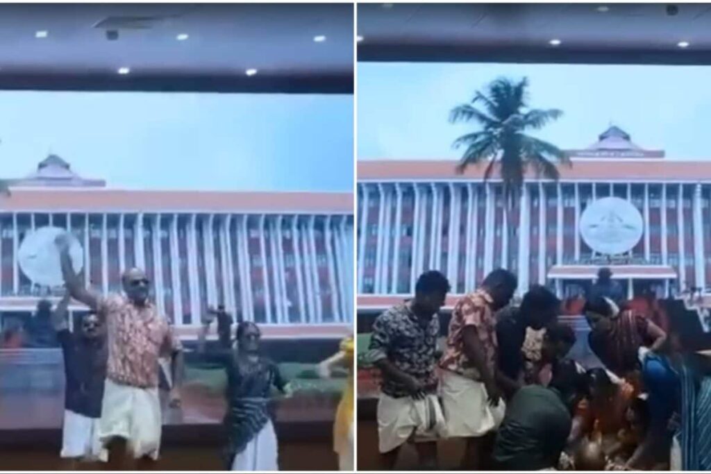 Kerala Assembly Staffer Collapses, Dies On Stage During Onam Dance Performance | Video
