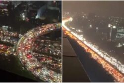 Kms-Long Jam, 200 Distress Calls: Heavy Rain Floods Streets, Triggers Traffic Woes In Gurugram