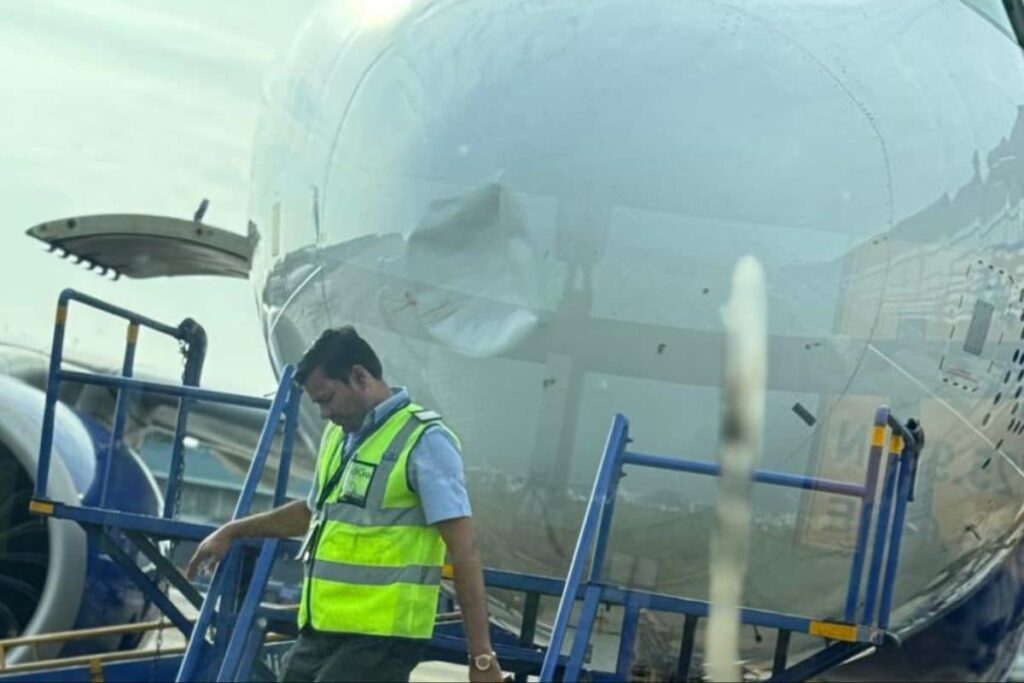 Kolkata-Bound IndiGo Flight With 272 Passengers Returns To Nagpur After Bird Hit