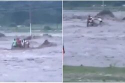 Tractor-Trolley With 10 Labourers Swept Away After Cloudburst, Flash Floods In Dehradun | Video