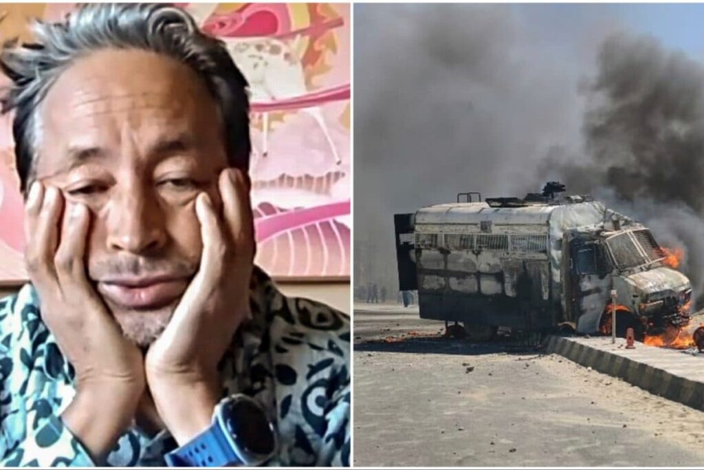 '7,000 People Pelted Stones, 4 Died In Violence': Leh DGP Says Sonam Wangchuk Derailed Talks