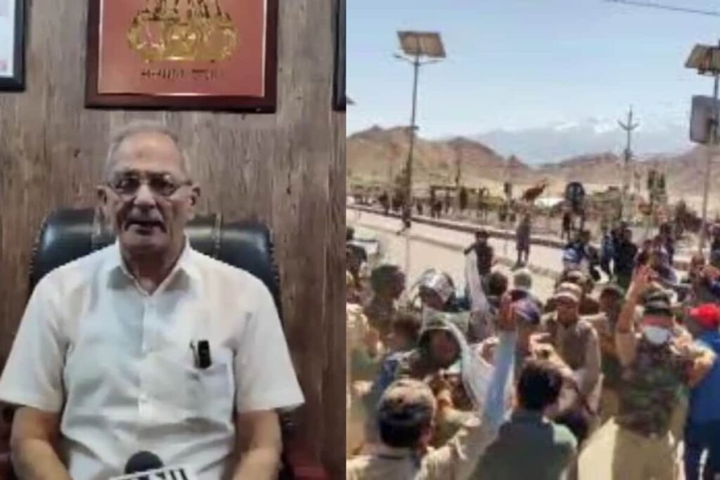 ‘Parallels Drawn With Bangladesh, Nepal’: Ladakh LG Alleges Conspiracy In Violent Protests