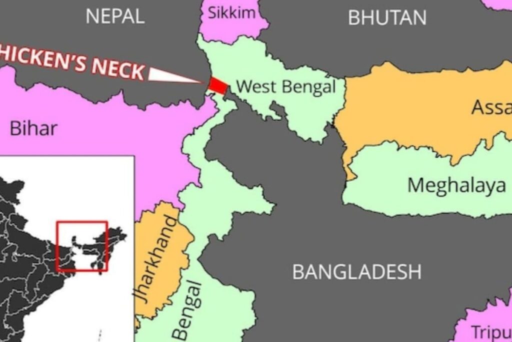 Why Is This Area Of India Called Chicken Neck?