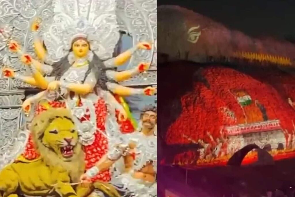 ‘Utterly Shameful’: BJP Alleges West Bengal Govt Obstructing Durga Puja In Op Sindoor Pandal