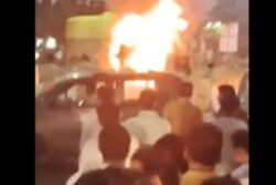 Truck Rams Into Crowd In Indore, Catches Fire; At Least 2 Killed