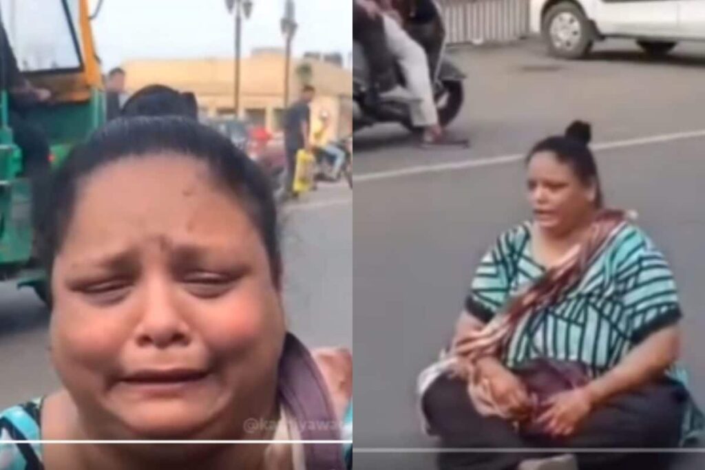 Got 4 Golgappas, Not 6 For Rs 20: Woman Sits On Protest On Busy Vadodara Road Demanding Justice