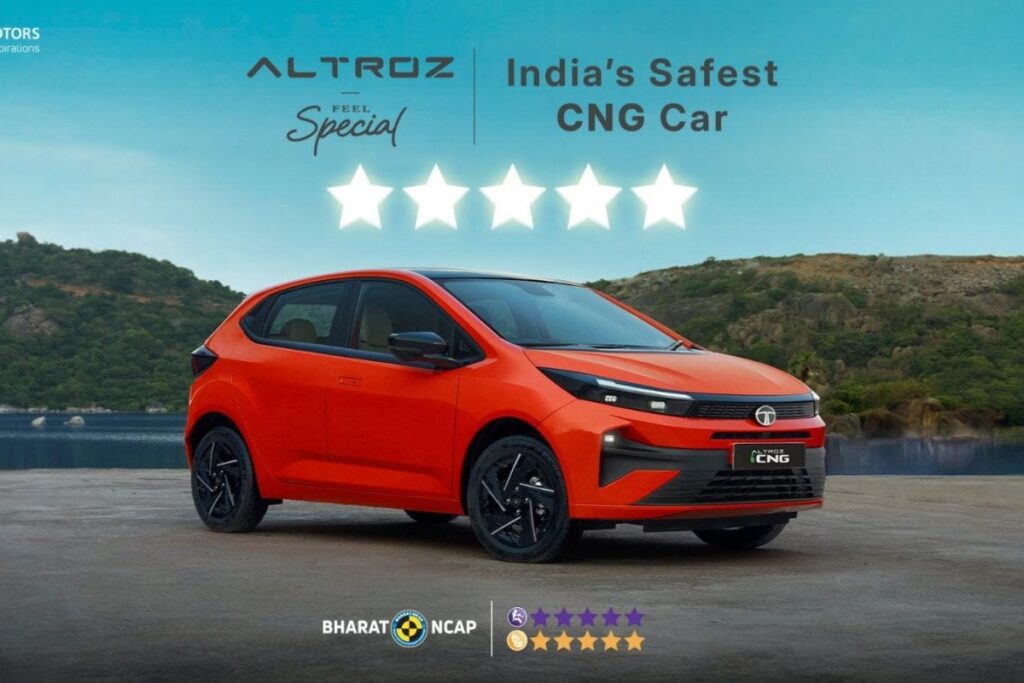 Tata Altroz Becomes First CNG Car In India To Score 5-Star Bharat NCAP Rating: Gadkari