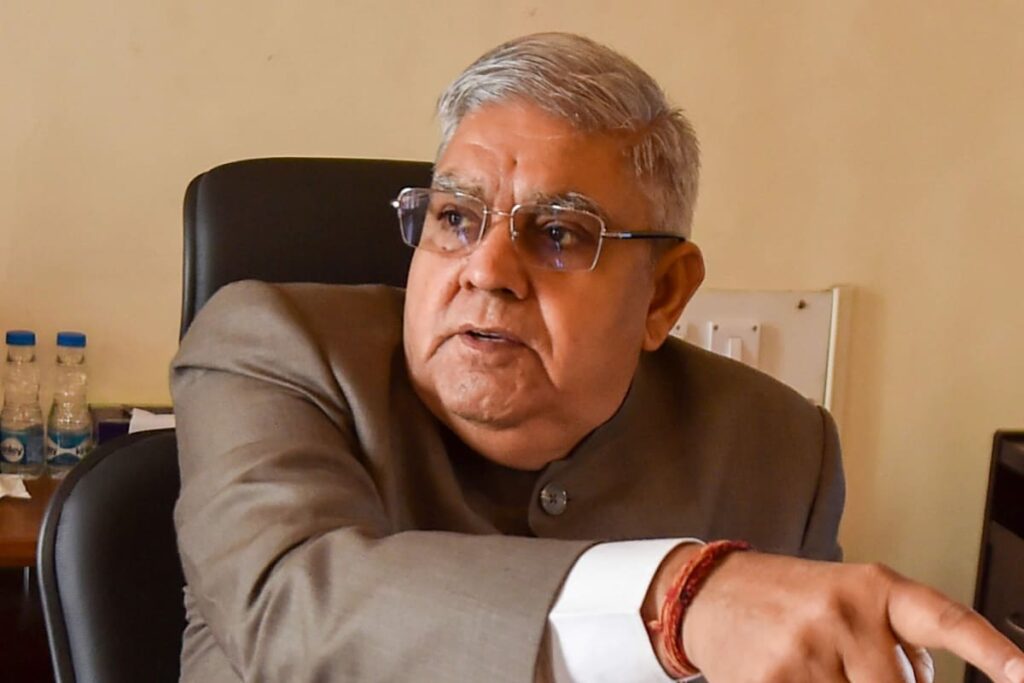 Former Vice President Jagdeep Dhankhar Vacates Official Residence