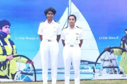 Meet Lt Commander Dilna K And Lt Commander Roopa A Of Navika Sagar Parikrama II