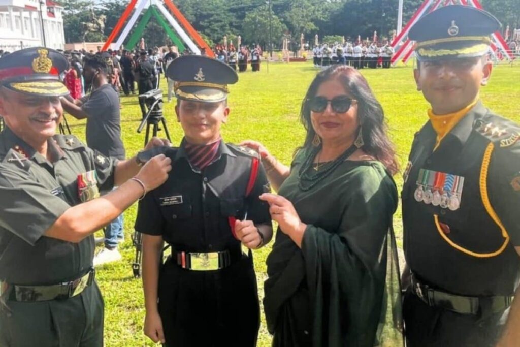 Breaking Barriers: Lt Parul Dhadwal Becomes First Woman Officer In 5th-Gen Army Family