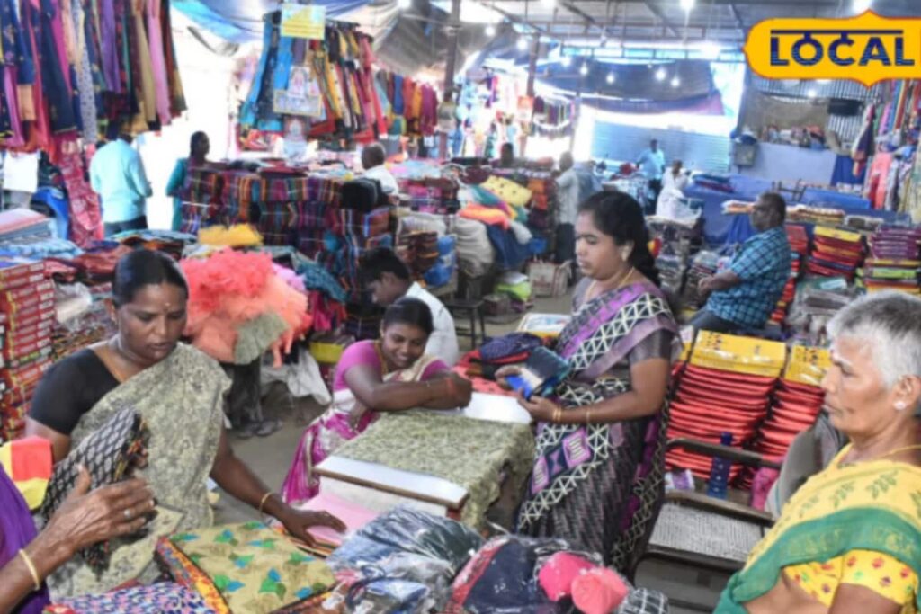 Only One Night A Week, This 30-Year-Old Textile Market In Tamil Nadu Runs Till Sunrise