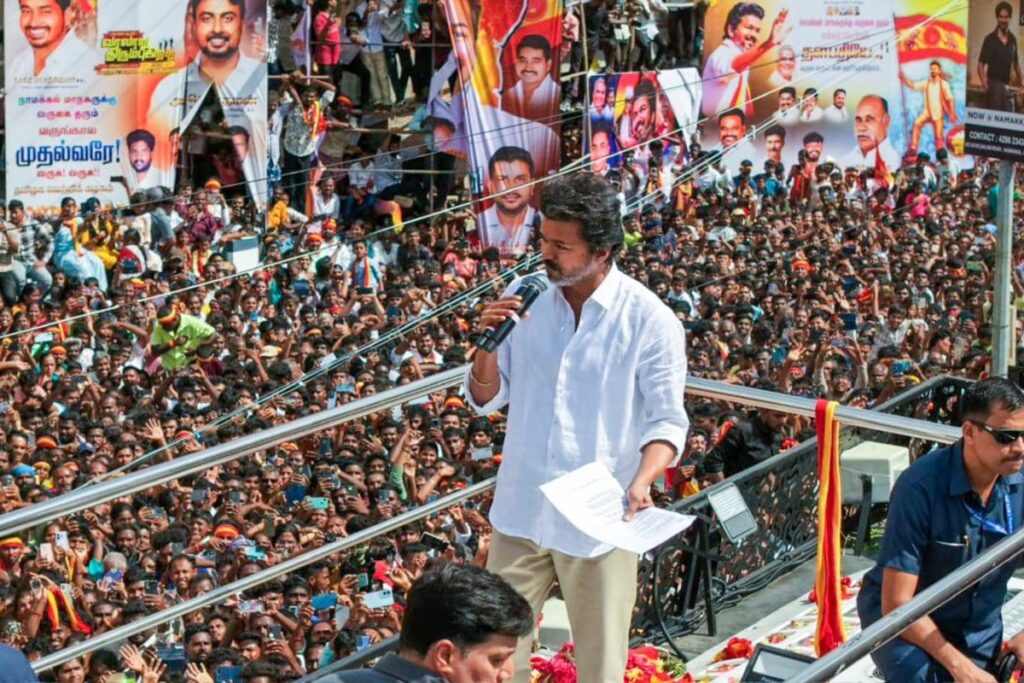 Karur Stampede: Vijay Stayed Inside Van For Long Time, Caused Overcrowding, Says FIR