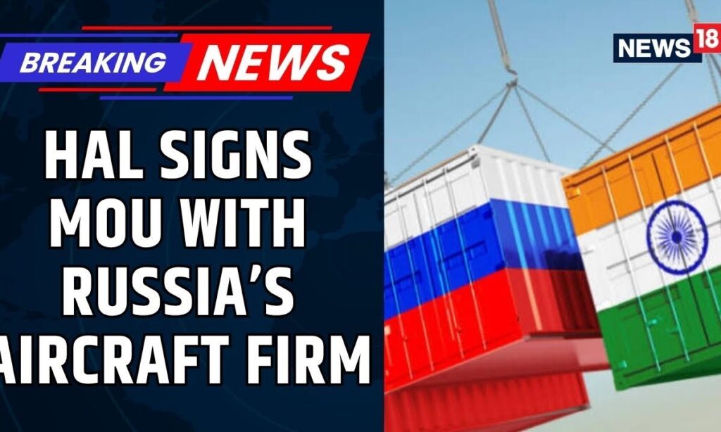 India-Russia Trade:HAL Signs MoU With Russia To Produce SJ-100 Civilian Commuter Aircraft In India