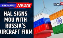 India-Russia Trade:HAL Signs MoU With Russia To Produce SJ-100 Civilian Commuter Aircraft In India