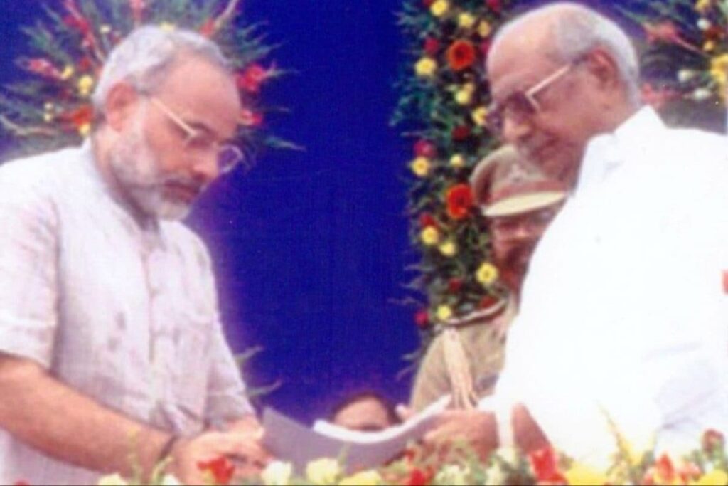 'Countless Blessings': PM Modi Marks 25 Years As Head Of Govt With Gujarat Oath Throwback Photo