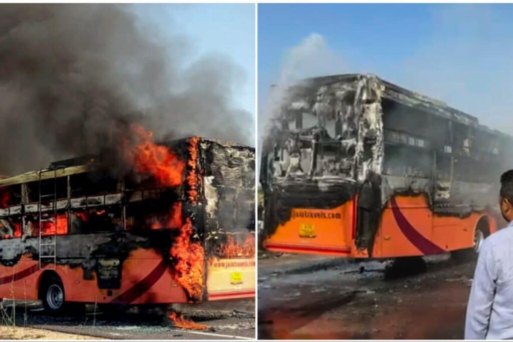 Jaisalmer Bus Was Used As AC Sleeper, Short Circuit Caused Fire That Killed 20: Details Emerge