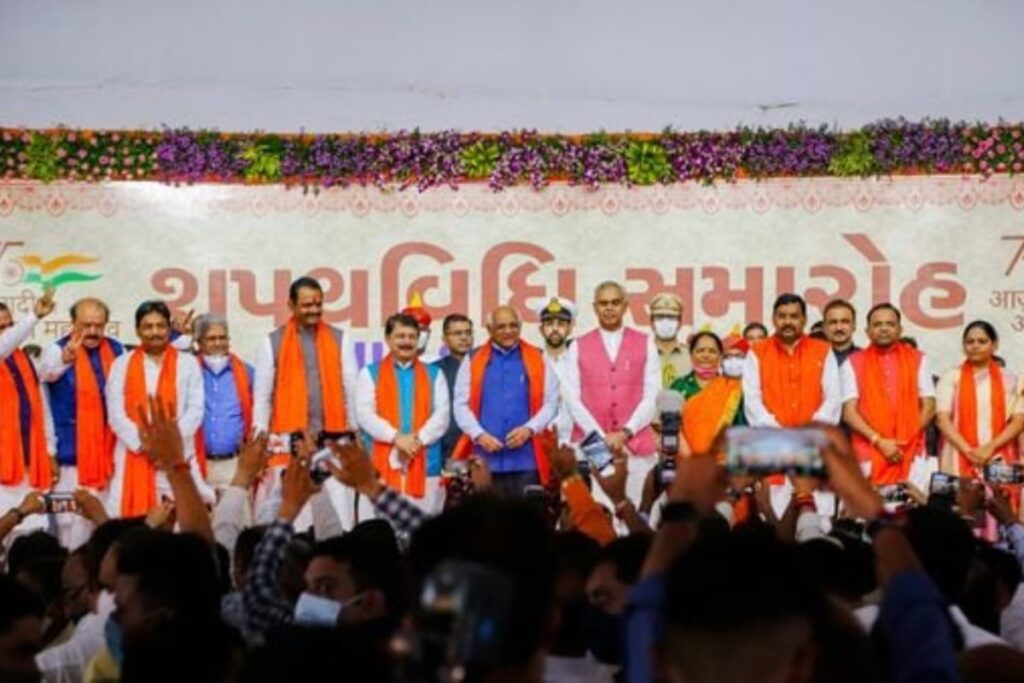 Gujarat Cabinet Portfolios: Deputy CM Sanghavi Retains Home, Rivaba Jadeja Gets Education