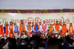 Gujarat Cabinet Portfolios: Deputy CM Sanghavi Retains Home, Rivaba Jadeja Gets Education