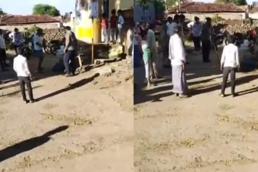 Maharashtra Man Tied To Pole, Beaten To Death Over Extramarital Affair In Karnataka