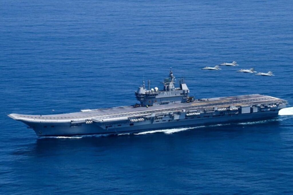 Maritime Boost: Led By INS Vikrant, Indian Navy Joins UK For 'Exercise Konkan' In Indian Ocean