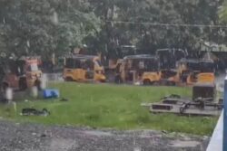 Heavy Rain Batters Chennai On Diwali Morning; Waterlogging, Travel Chaos Across City