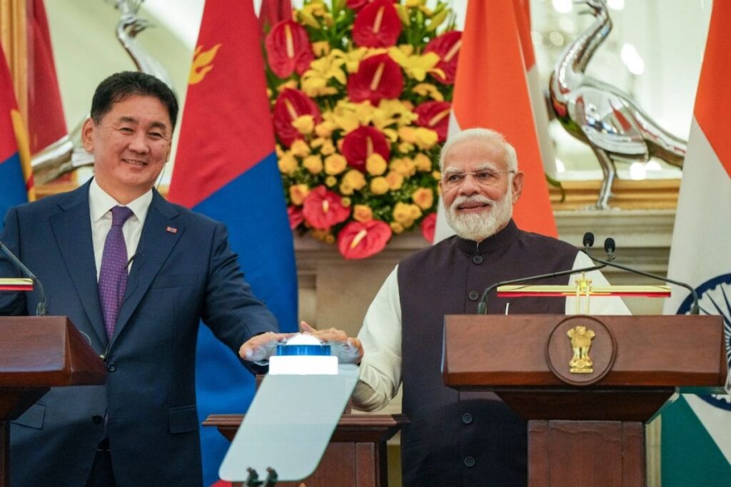 'Working Together To Amplify Voice Of Global South': PM Modi After Hosting Mongolian President