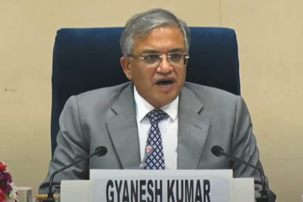 'Work In Progress': ECI To Conduct Pan-India SIR Exercise, Says CEC Gyanesh Kumar