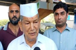 Former Uttarakhand CM Harish Rawat Narrowly Escapes Road Accident In Uttar Pradesh