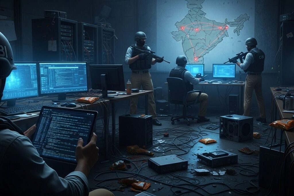 CBI Busts Cybercrime Gang Operating Across Three States, Three Held