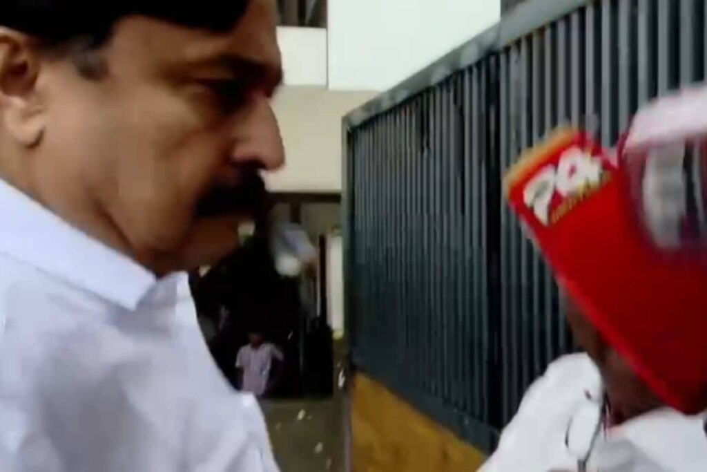 Kerala Sports Minister Loses Cool Over Messi Visit Questions, Pushes Away Reporters | Video