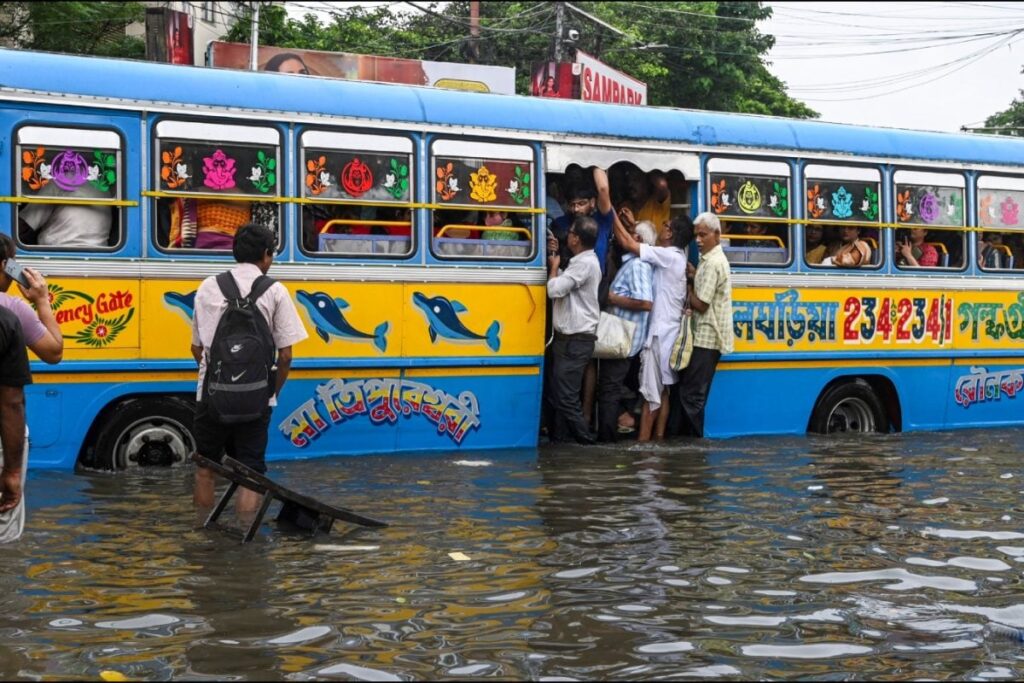 Deep Depression Over Bay Of Bengal Triggers Heavy Rainfall In Odisha, Bengal; 1 Dead, 2 Missing